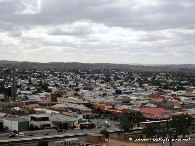 broken hill view of the city