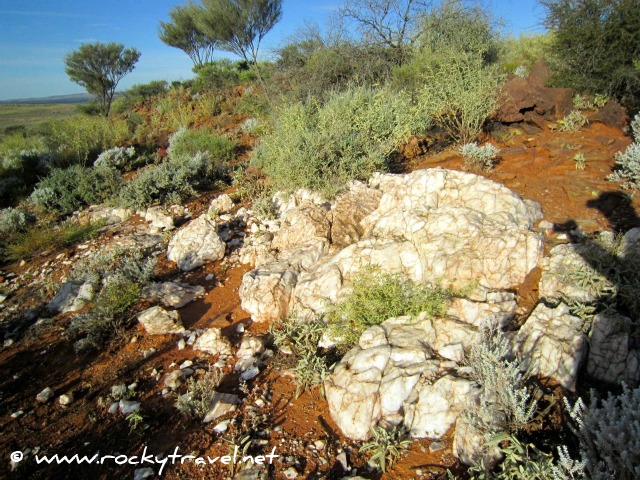 Aboriginal Quartz Outcrop quartzoutcrop