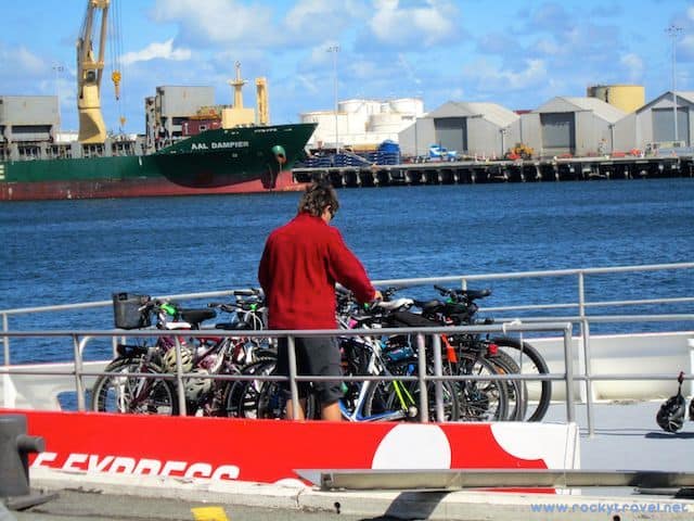 The Rottnest Ferry from Fremantle