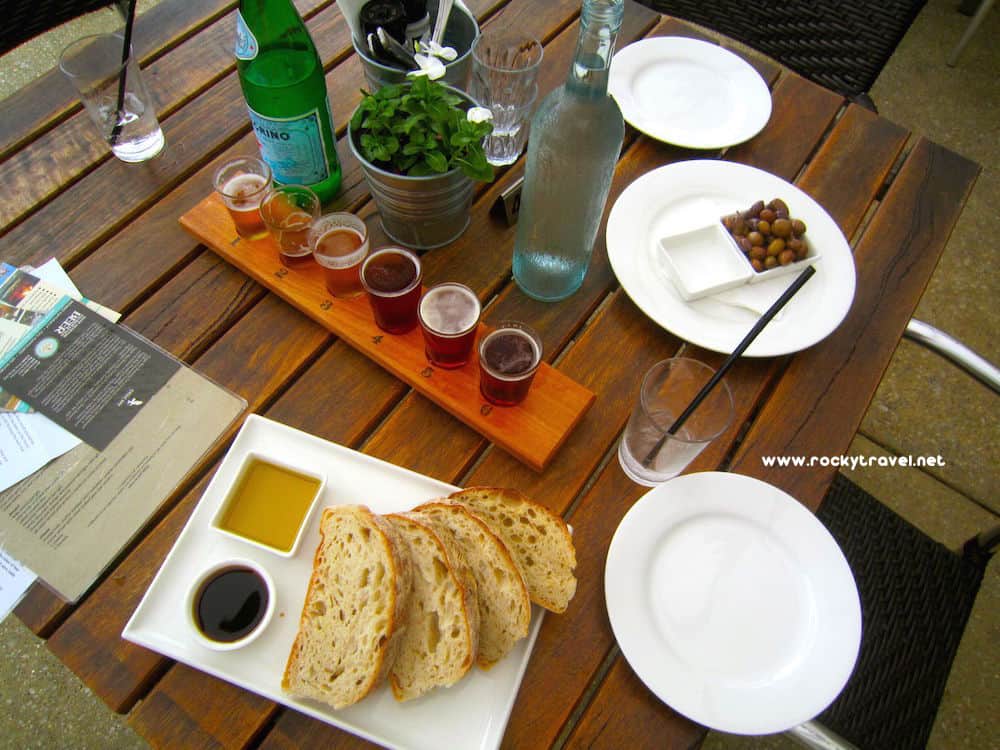 Tasting Craft Beer at Eagle Bay Brewing Dunsborough