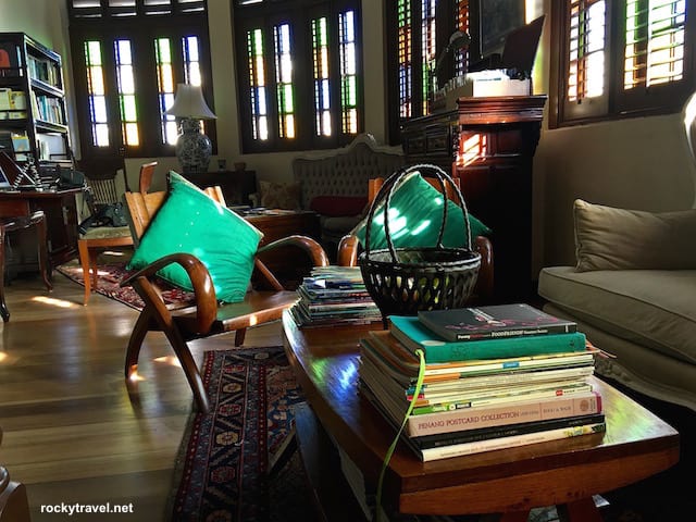 The Campbell House Penang - The Library
