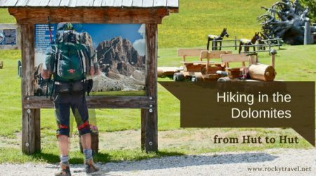 Hiking in the Dolomites from hut to hut