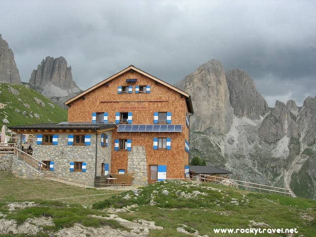 Staying in Mountain Huts in the Dolomites in Summer