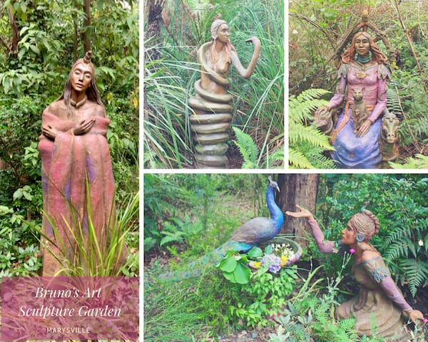 Bruno's Art and Sculpture Garden in Marysville Victoria