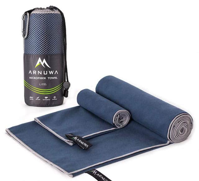 Arnuwa Microfiber Camping Travel Towel on Amazon