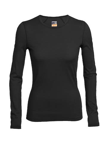 Icebreaker Merino Women's Oasis Long Sleeve Crewe on Amazon