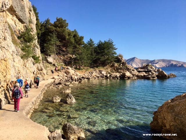 Solo Travel Croatia walking Tour on Krk Island