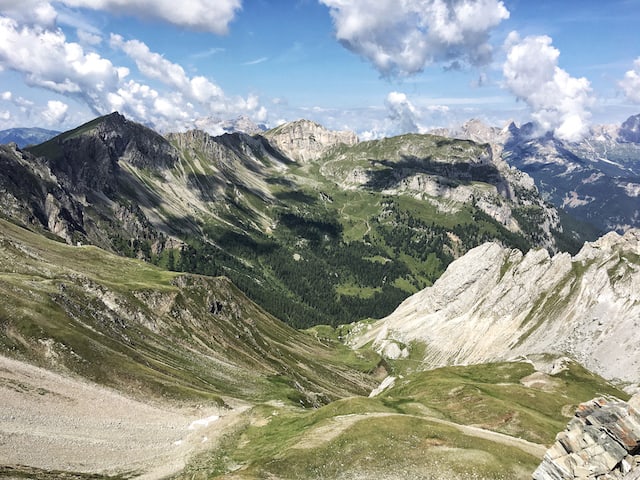 Passo Sella Alta Via dei Monzoni Hike