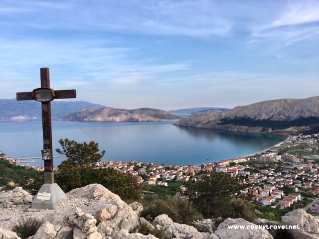 Spectacular View of the Baska Bay from Zakam Lookout