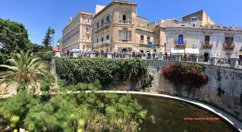 Panoramic View of Ortigia Siracusa Sicily