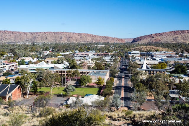 View of Alice Springs from Anzac Hill