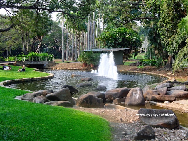 Darwin City Centre with the Bicentennial Park