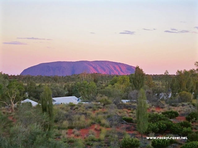Yulara Resort View of Uluru