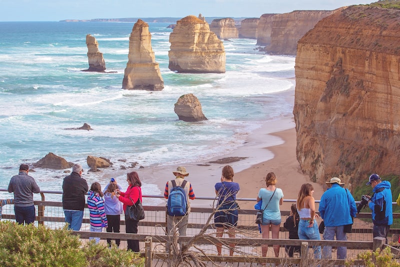 The Viewing Platform at the 12 Apostles 