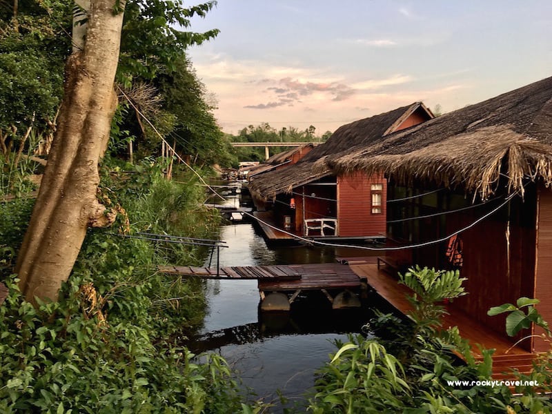 Floating Raft House Kanchanaburi