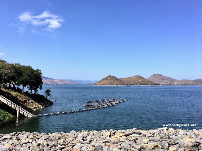 The Srinakarind Dam in Kanchanaburi
