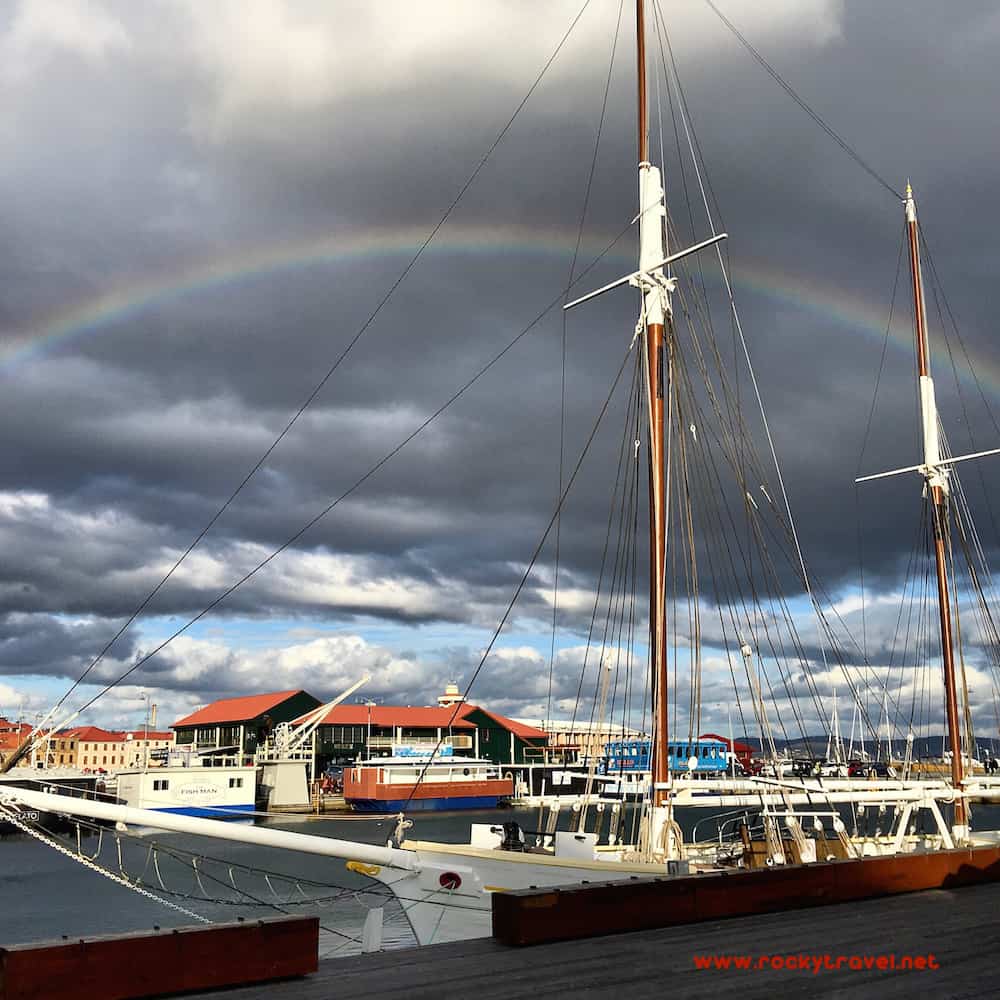 The Waterfront Marina in Hobart