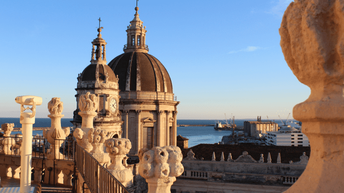 Badia Saint Agatha Church in Catania