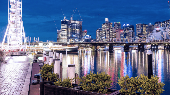 Live Entertainment at Darling Harbour Sydney