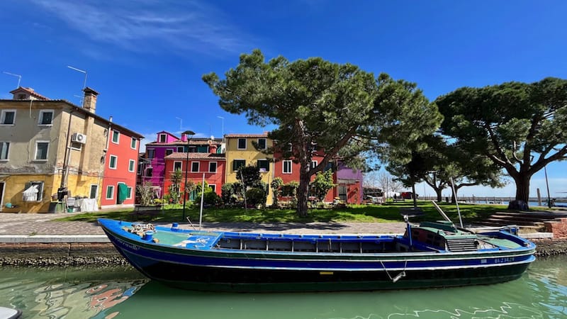 A View of Burano Venice