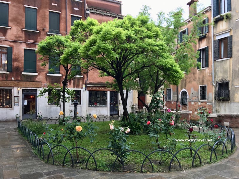A View of Dorsoduro Area in Venice