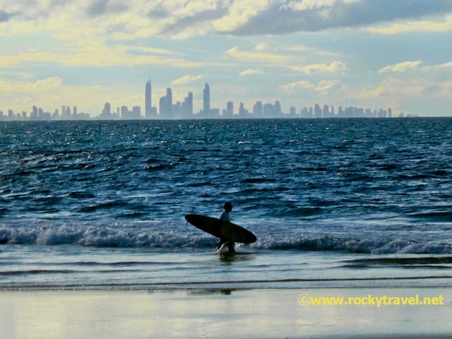 Gold Coast Silhoutte From Coolangatta