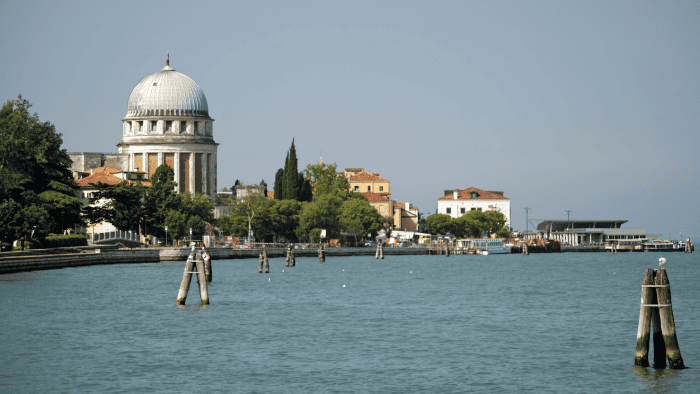 A View of Venice Lido Island