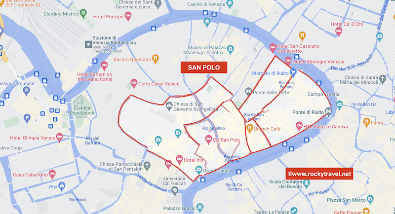 Best Places to stay in San Polo Venice