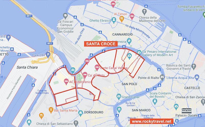 Best Places To Stay in Santa Croce Venice