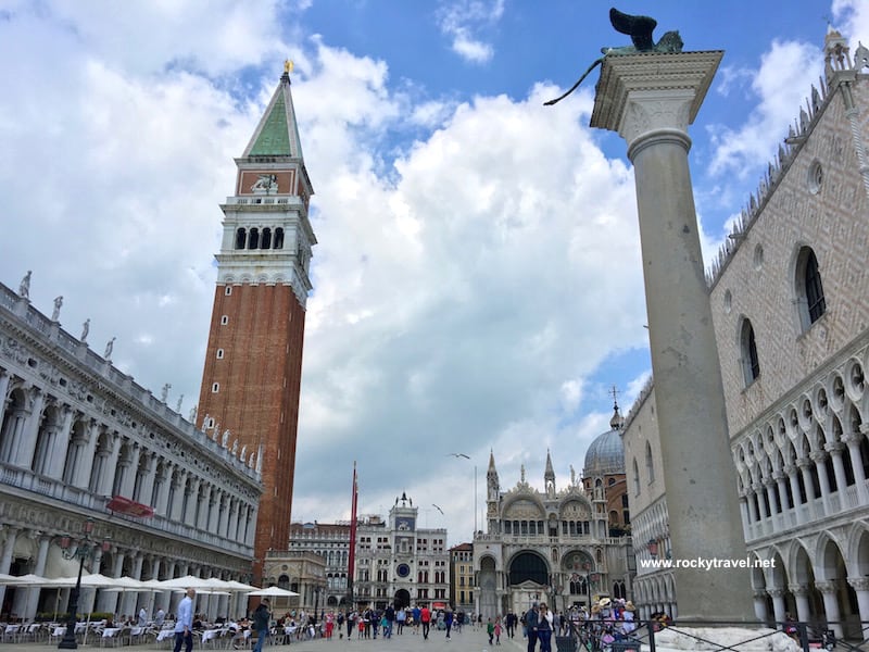 San Marco Square in Venice Italy