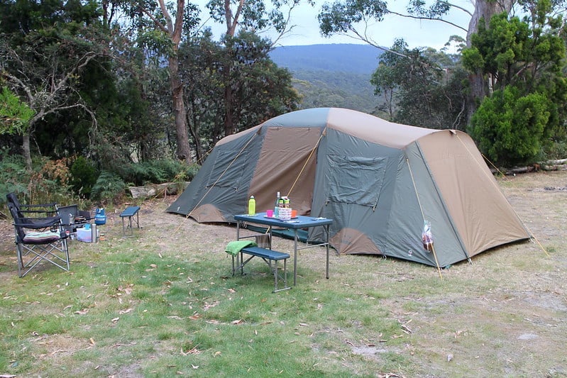Camping on Bruny Island Tasmania