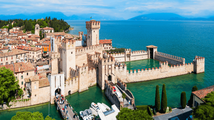 Sirmione Lake Garda Sirmione Castle Lake Garda Italy