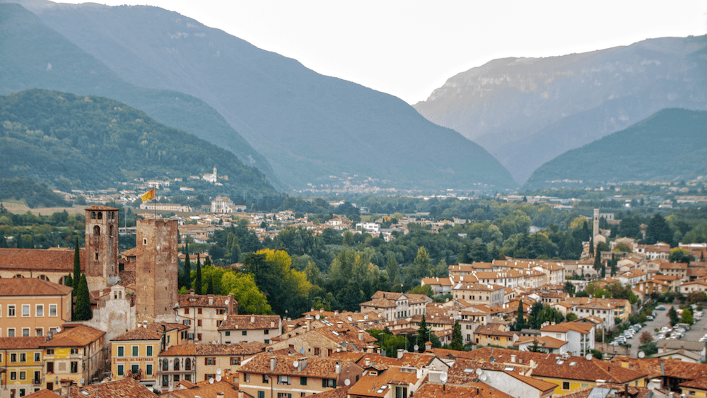 Bassano Del Grappa Panoramic View View of Bassano del Grappa Old Town