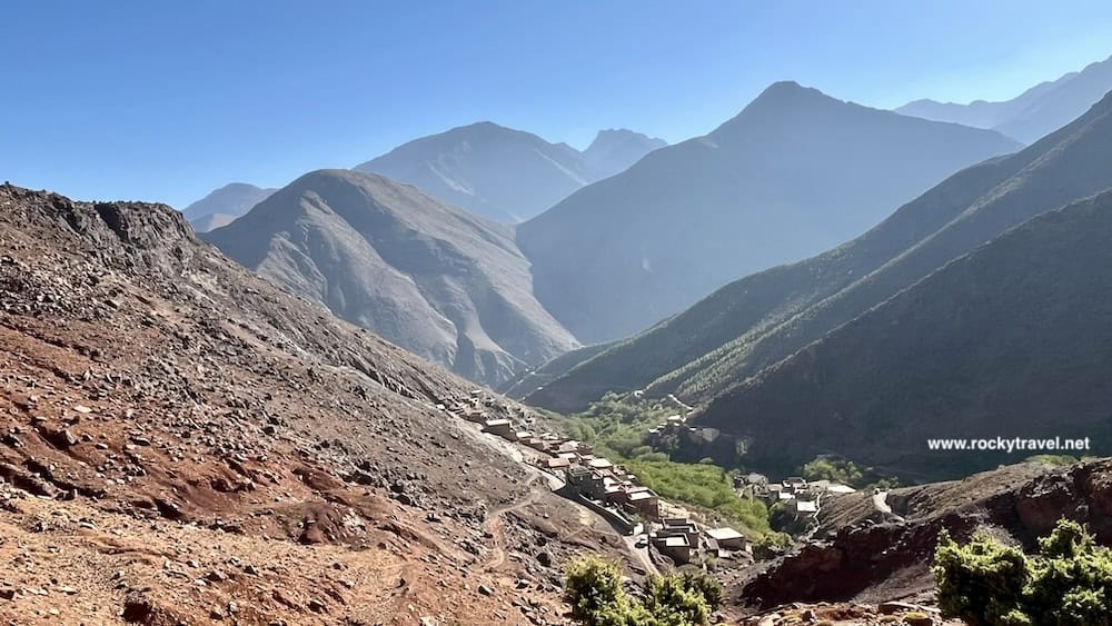 High Atlas Mountains View of Matat High Atlas Mountains - View over Matat Valley