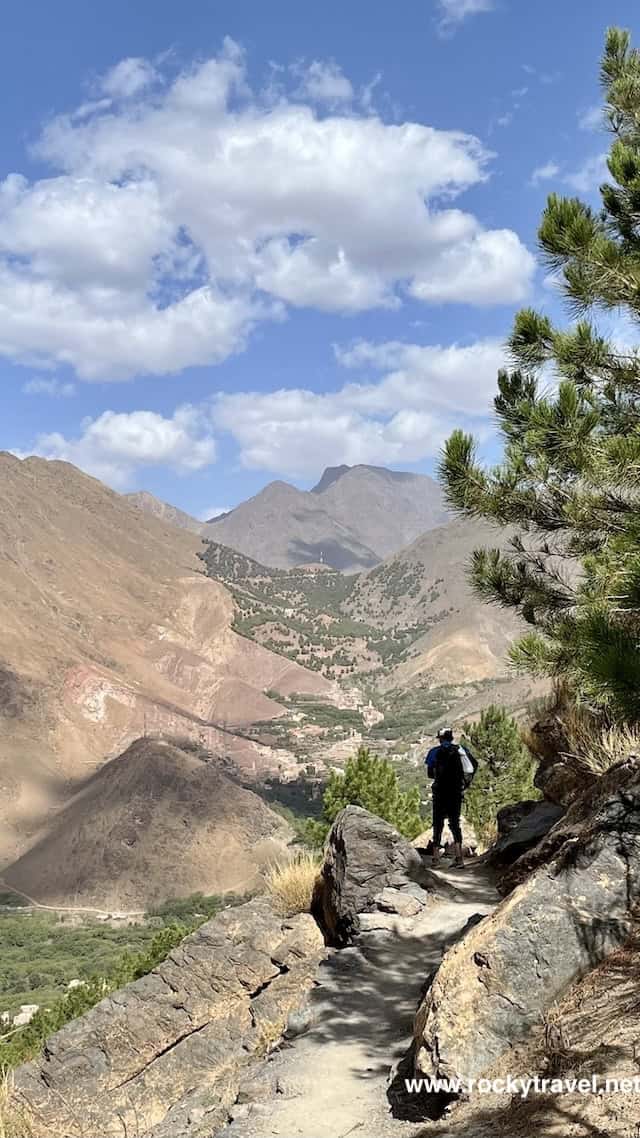 Hiking the Atlas Mountains Hiking through the Atlas Mountains